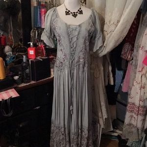 SAGE GREEN PHEASANT DRESS 👗 SZ L